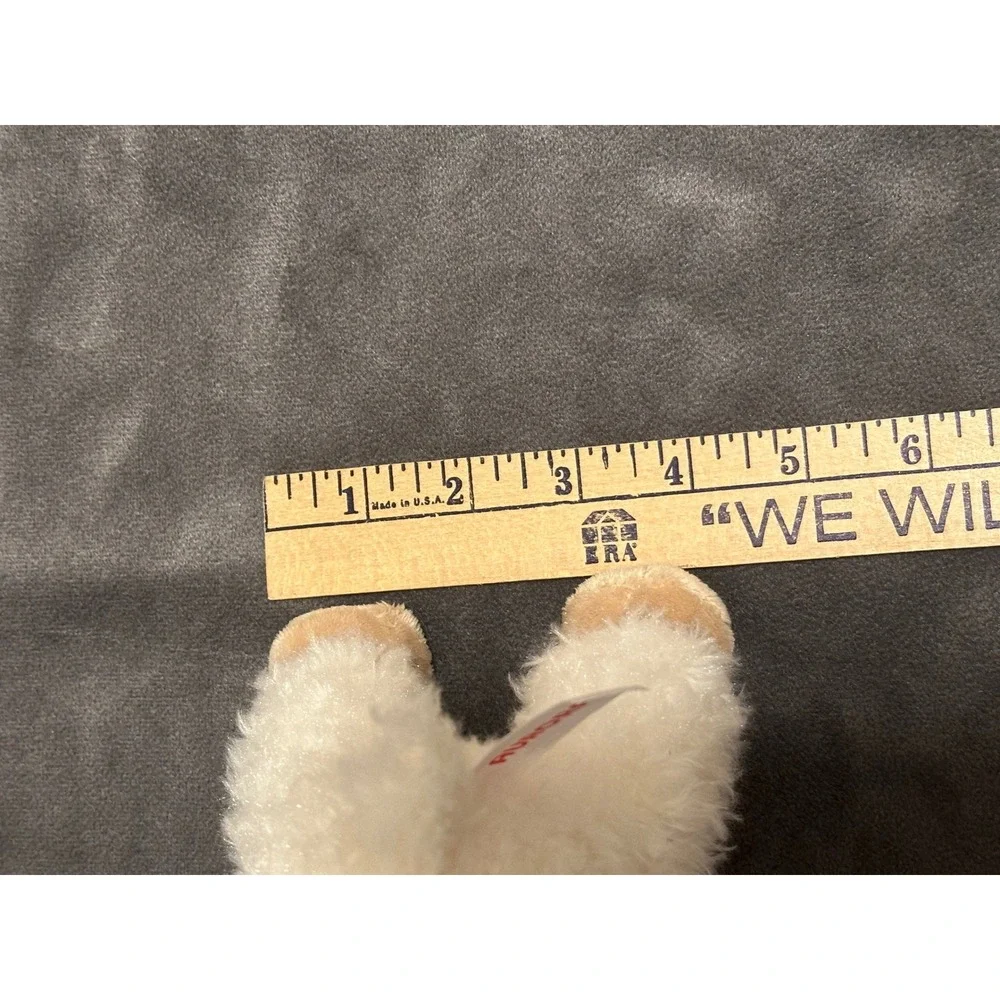 Aurora World Cream Lamb Plush Stuffed Animal Sheep Sherpa Fleece 7.5 Inch